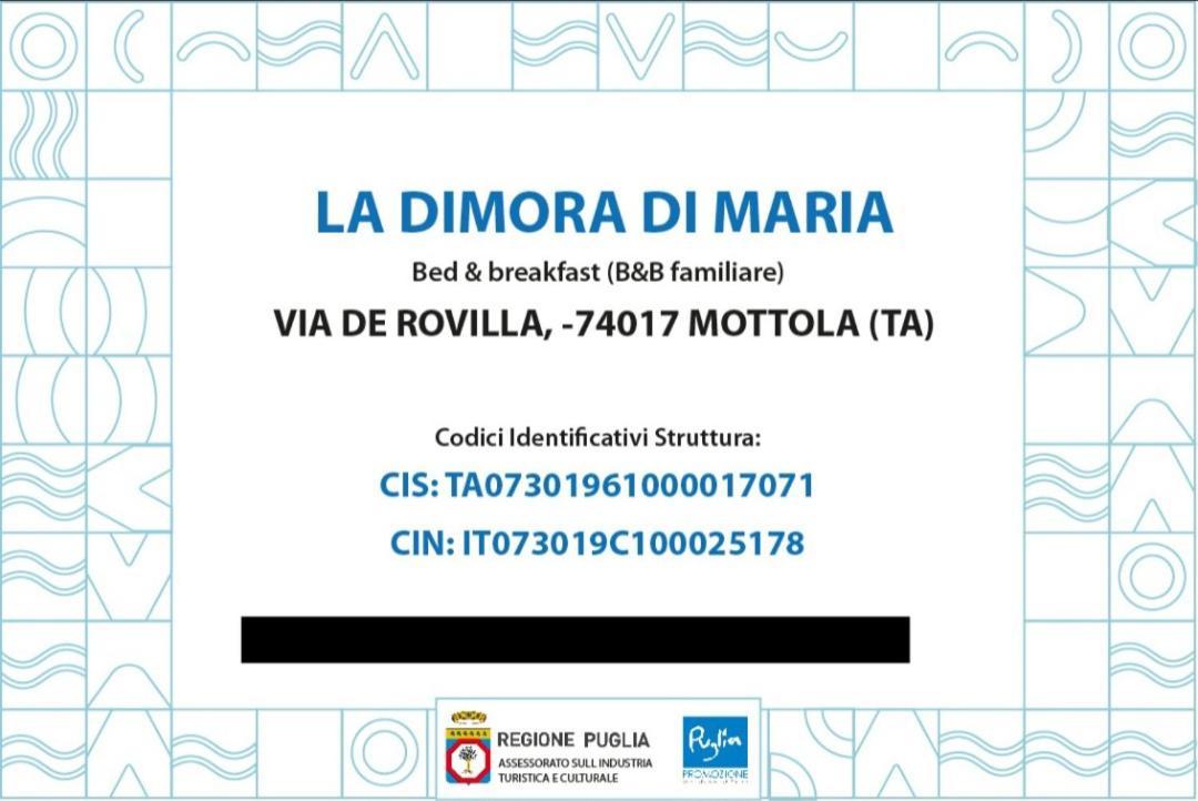 La Dimora Di Maria Mottola Exterior foto